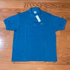 Lacoste Polo Caiman Blue Shirt- Size XL (7)